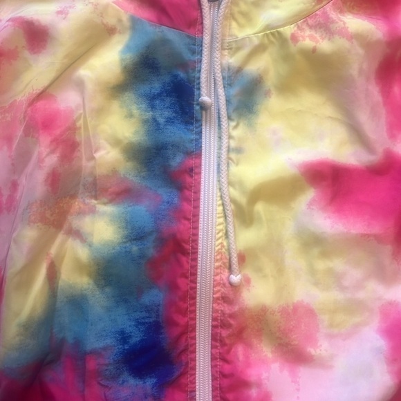 No boundaries, tie-dye vintage windbreaker size 3XL - Picture 2 of 3